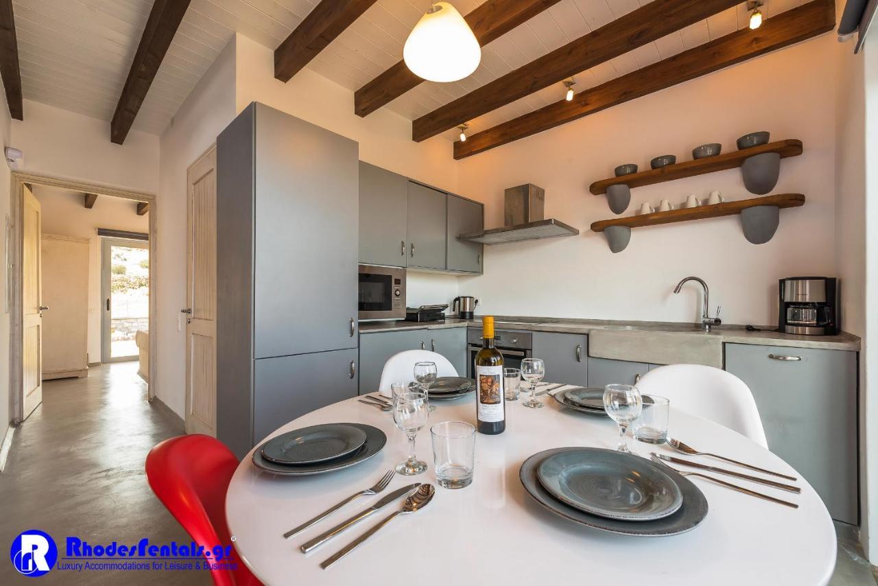 Lindos Seastone Villas Lardos Esterno foto
