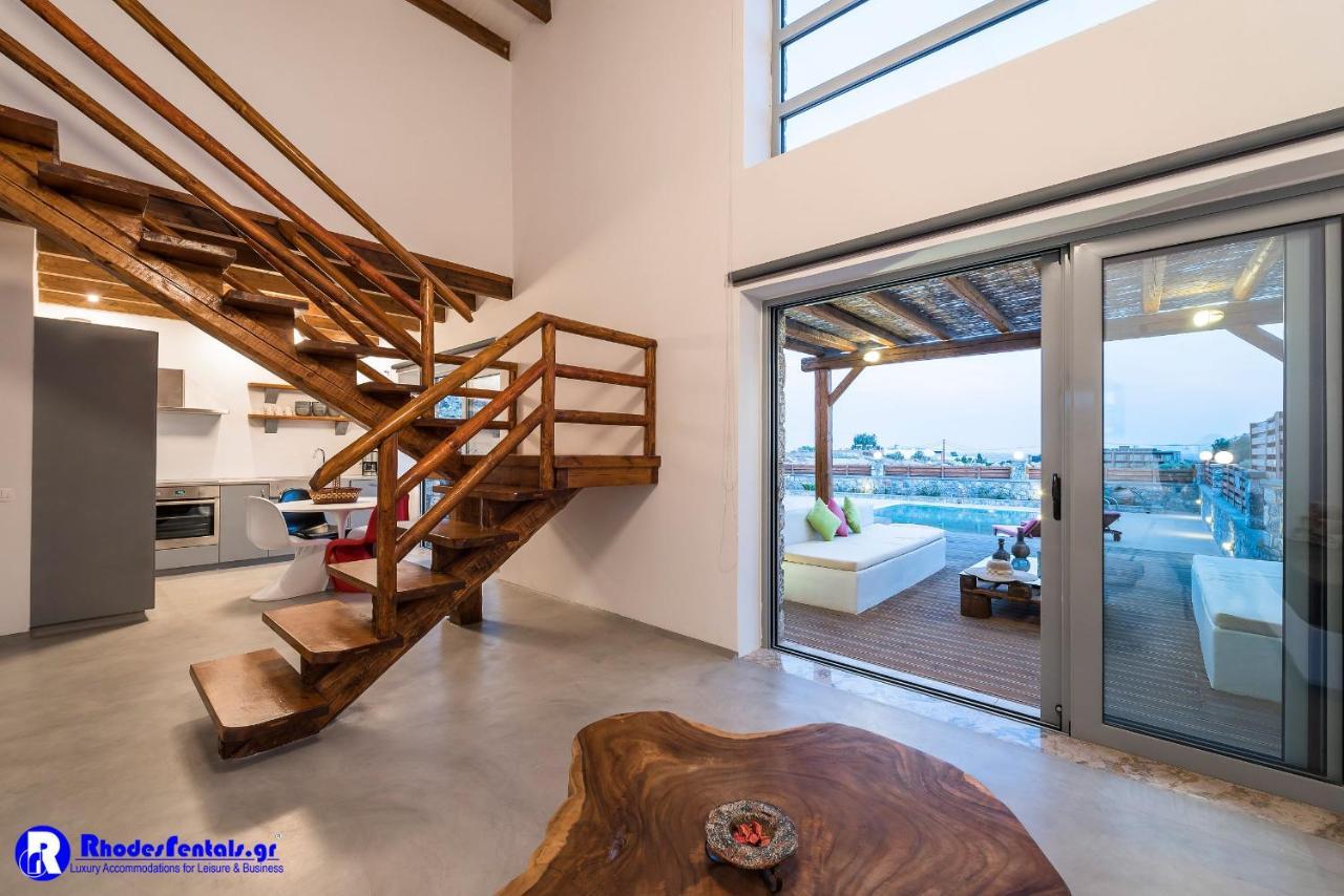 Lindos Seastone Villas Lardos Esterno foto