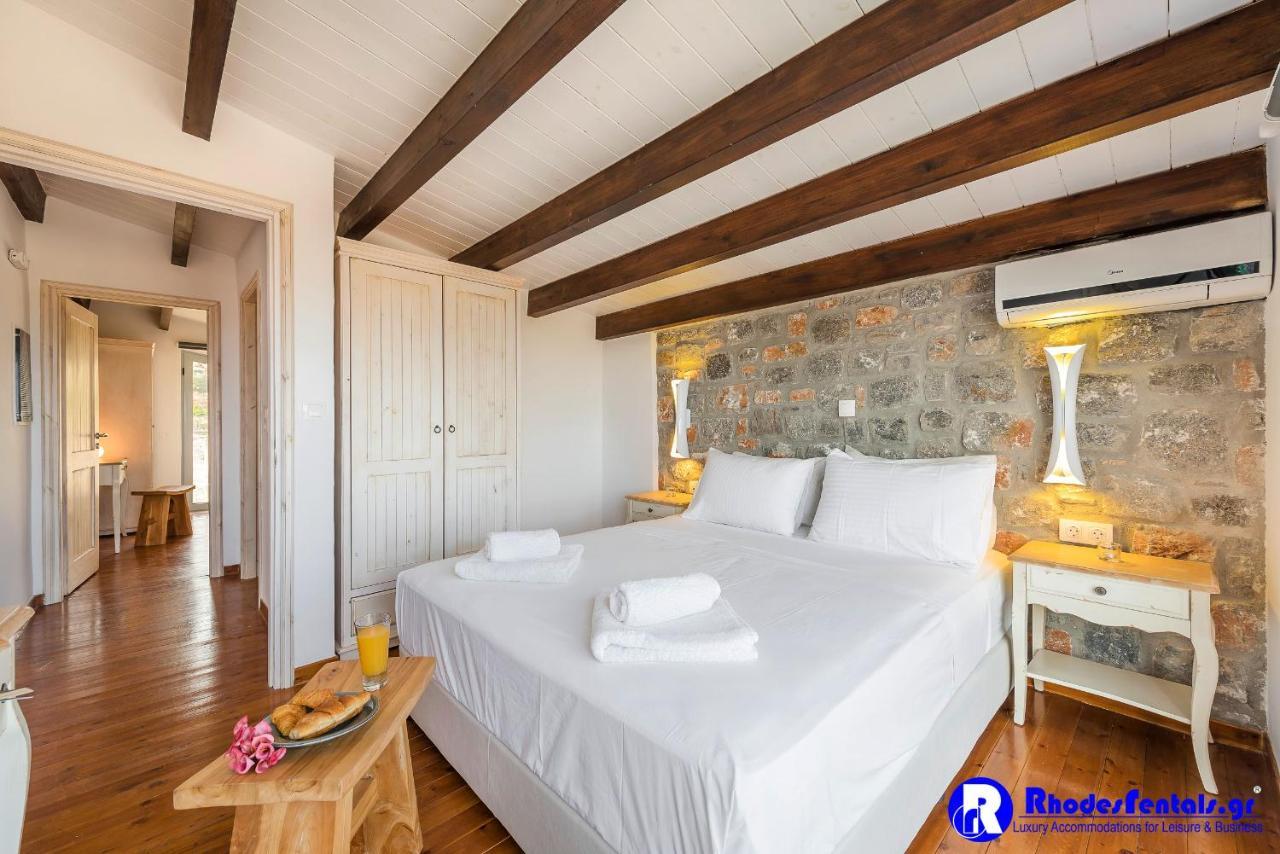 Lindos Seastone Villas Lardos Esterno foto