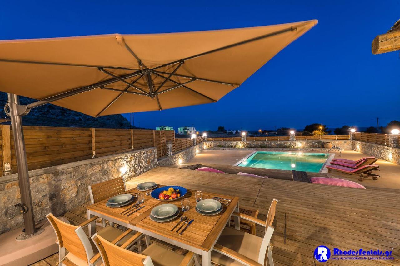 Lindos Seastone Villas Lardos Esterno foto