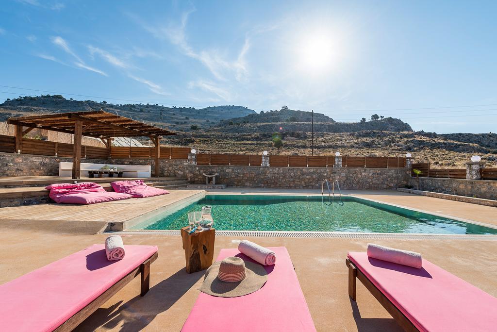 Lindos Seastone Villas Lardos Esterno foto