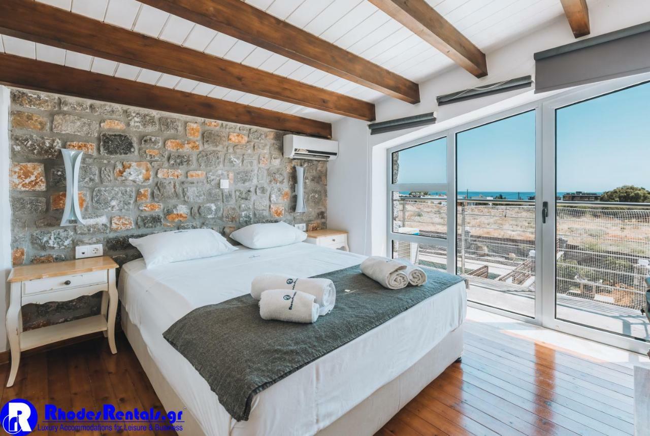 Lindos Seastone Villas Lardos Esterno foto