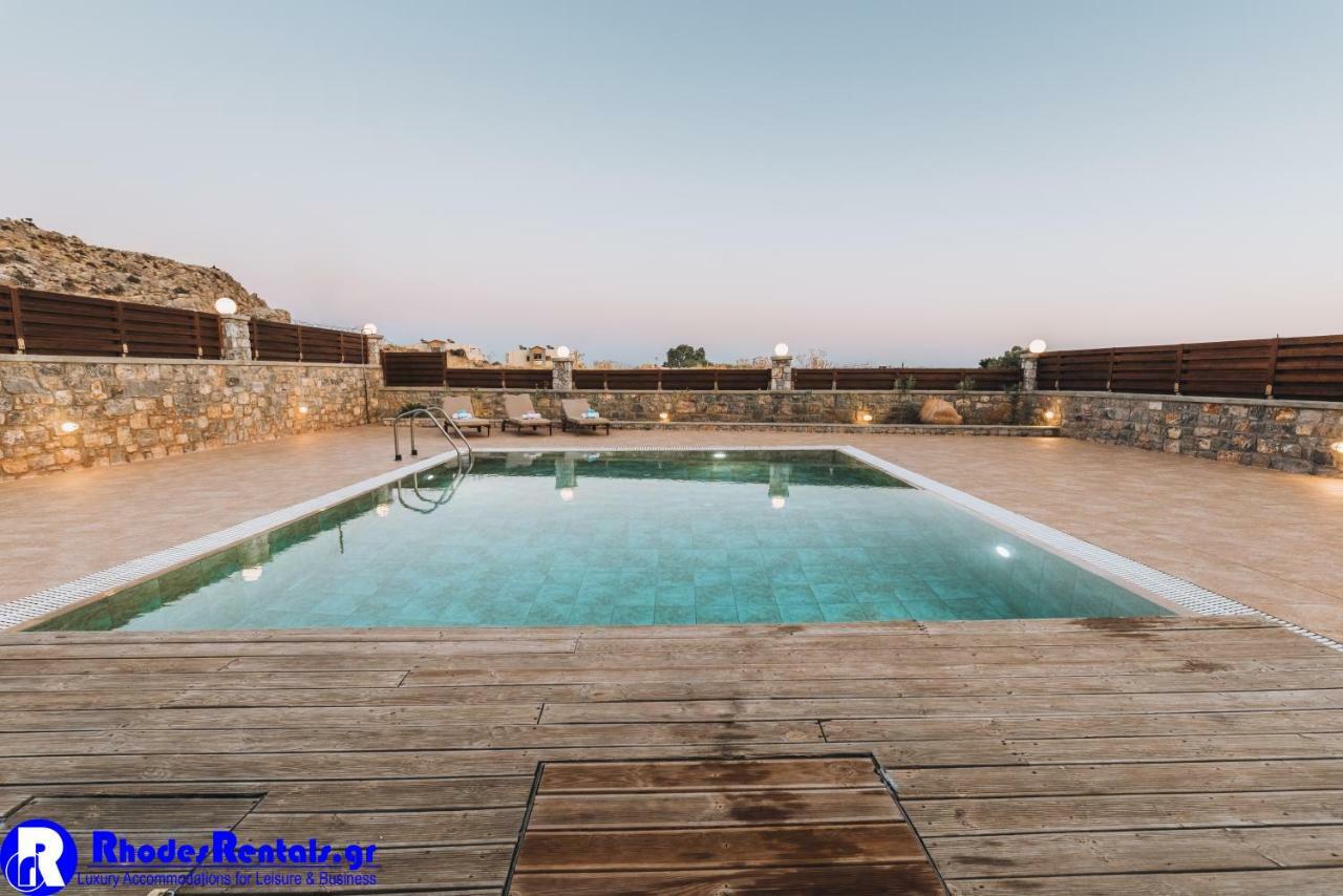 Lindos Seastone Villas Lardos Esterno foto