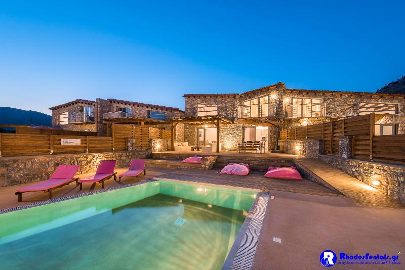 Lindos Seastone Villas Lardos Esterno foto
